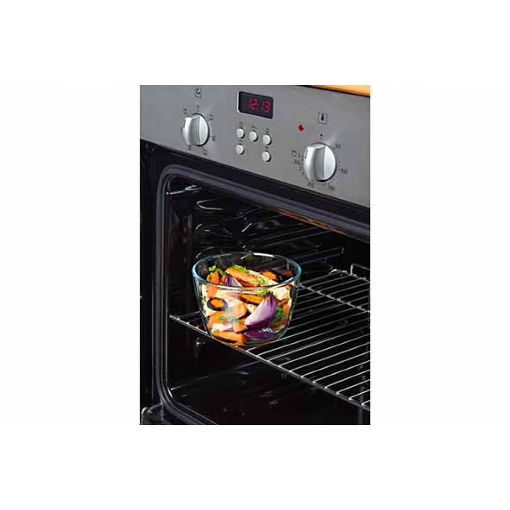 Pyrex Ovenschotels Cook & Freeze Ovenschotel Rond 1,1l 15x15xh9cm Met Kunststof Deksel