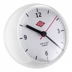 Wesco Mini Clock White 