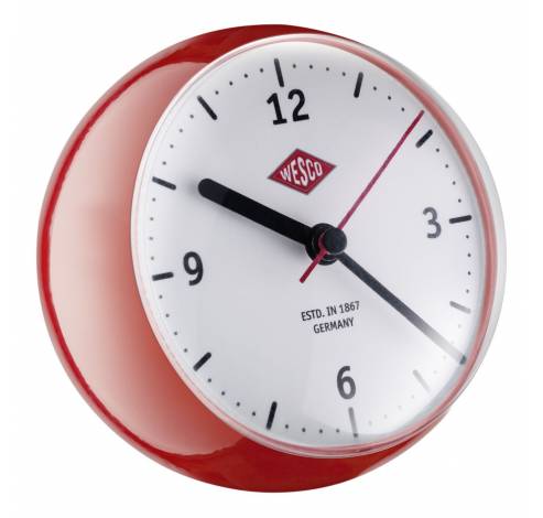 Mini Clock Red  Wesco