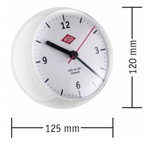 Mini Clock Lime  Wesco