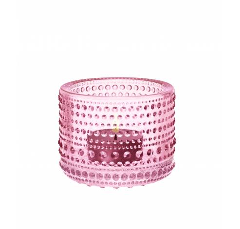 Kastehelmi  teal.candleh. 64mm pale pink  Iittala
