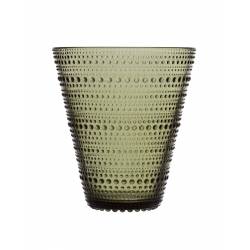 Iittala Kastehelmi vase 154mm moss green 