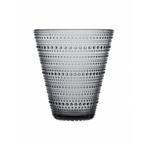 Kastehelmi vase 154mm grey  Iittala