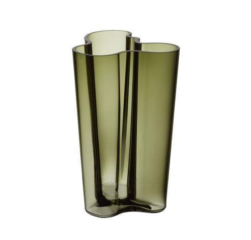 Aalto vase 251mm moss green  Iittala