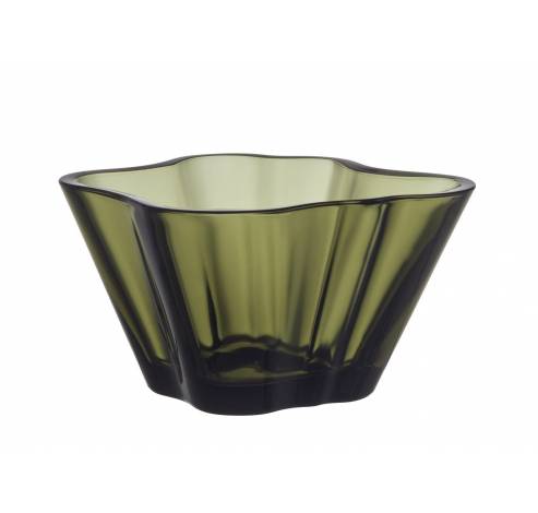 Aalto bowl 75mm moss green  Iittala