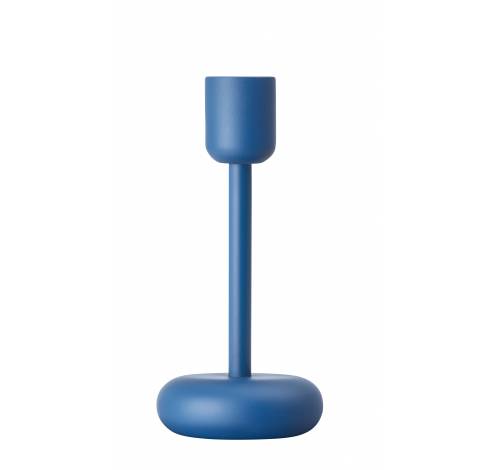 Nappula candle holder 183mm blue  Iittala