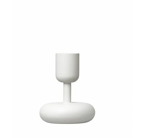 Nappula candleholder 107 mm white  Iittala