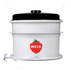 Ontsapper met Zeef voor Inmaakketels ø35cm 