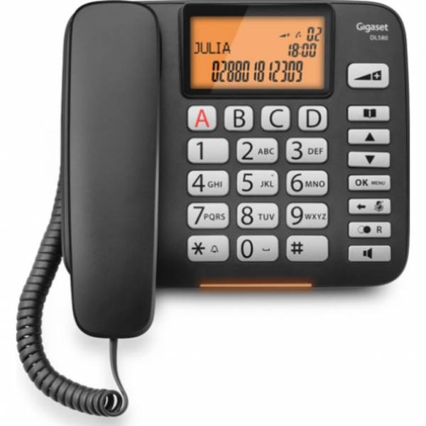 Gigaset Telefoon DL580 Zwart