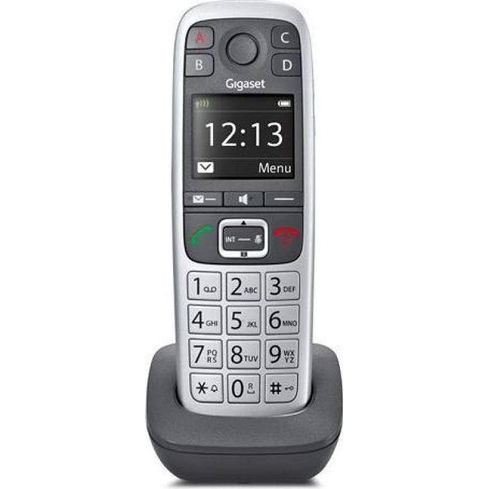 Gigaset Draagbare telefoon (DECT) E550H - Silver - Mono