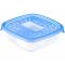 Take Away Vershouddoos Blauw 5x0,6l Vier Kant 