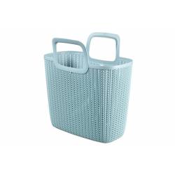 Curver Knit Lily Shopping Bag Misty Blue 41x20x45cm