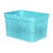 Curver Infinity Box 17l Dots Blauw 36x27xh22cm 