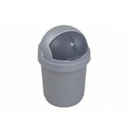 Roll Bullet Bin 10l Zilver-antraciet Rp 