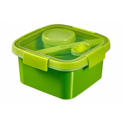 Smart To Go Lunch Kit Ca 1.1l Vert 16x16x9cm  Curver