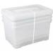 Handy Box Set3x50l 60x40x39.5cm Transpa Rant 