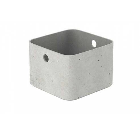 Beton Opbergbox Xs 4l Vierkant 17x17x12cm Kunststof  Curver