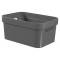 Infinity Recycled Box 4.5l Donkergrijs 26x17,5xh12,3cm 