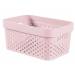 Infinity Recycled Box 4,5l Dots Roze 26x17,5xh12,3cm 