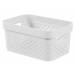 Curver Infinity Recycled Box 4,5l Dots Wit 26x17.5xh12,3cm