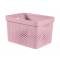 Infinity Recycled Box 17l Dots Roze 35.5x26.2xh21.9cm 