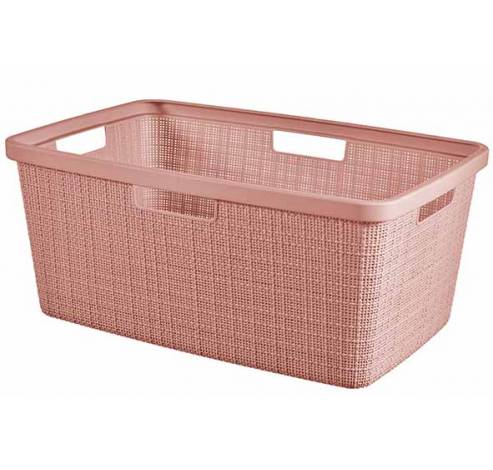 Jute Panier A Linge Rose Dawn 46l 59,4x3 9,4xh25cm  Curver