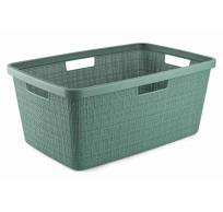 Jute Wasmand Velvet Pine 46l 59x39xh26cm  