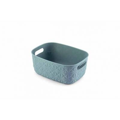 Softex Opbergmand S 4l Teal Blue 26,4x19,4xh11,1cm  Curver