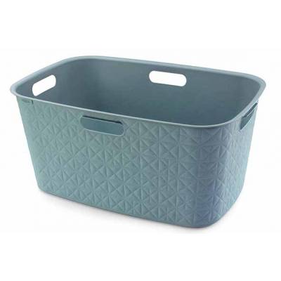 Softex Panier A Linge 45l Teal Blue 57x37xh27cm  Curver