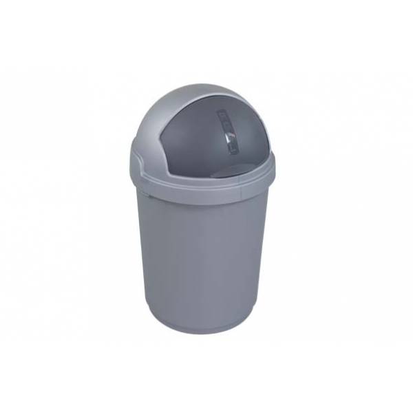 Roll Bullet Bin 25l Zilver-antraciet Rp 