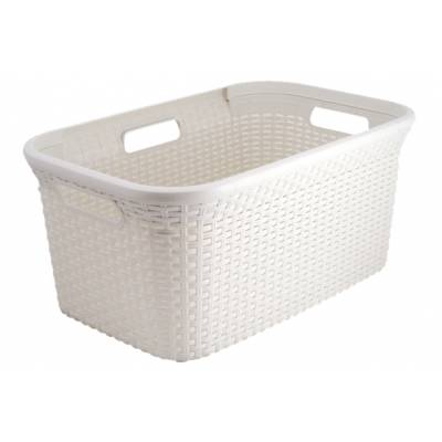 Natural Style Wasmand Vintage Wit 45l 59 .2x38x27  Curver
