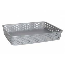 Curver MY STYLE TRAY A6 SMALL ZILVER 20X14X6CM 