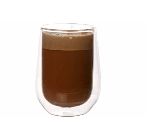 Isolate Koffieglas 19cl Set2 D6,3xh10cm Dubbelwandig Glas  Cosy & Trendy