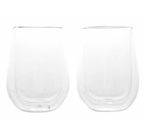 Isolate Koffieglas 19cl Set2 D6,3xh10cm Dubbelwandig Glas  Cosy & Trendy