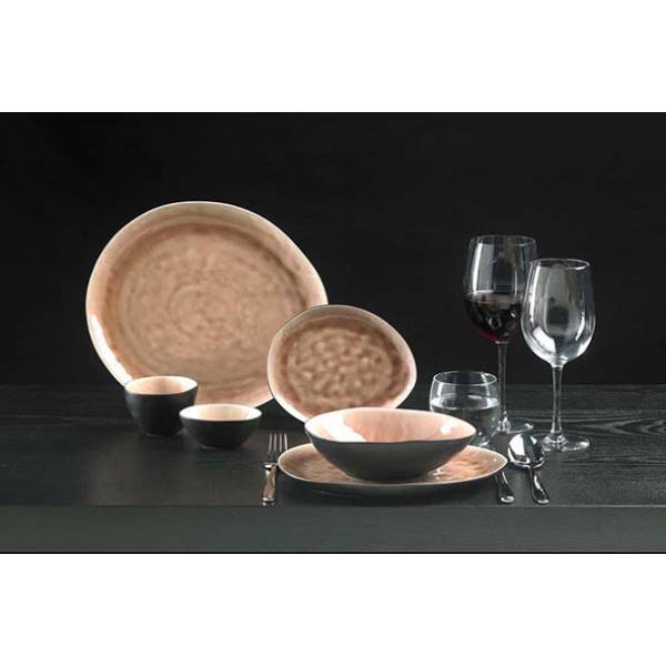 Laguna Old Rose Plat Bord 19,5x16cm Ovaa L 