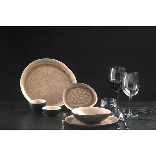 Laguna Old Rose Plat Bord 19,5x16cm Ovaa L 