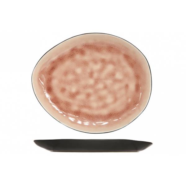 Laguna Old Rose Plat Bord 19,5x16cm Ovaa L 