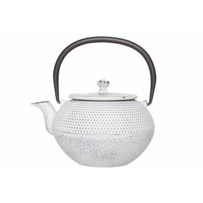 Shinto Cream Theepot 0.65l Gietijzer Filter Tsp82  Cosy & Trendy