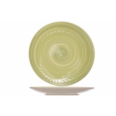 Turbolino Vert Assiette Dessert D22cm   Cosy & Trendy