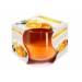 Ct Geurkaars Glas Vanille-oranje 24u D8xh7cm 