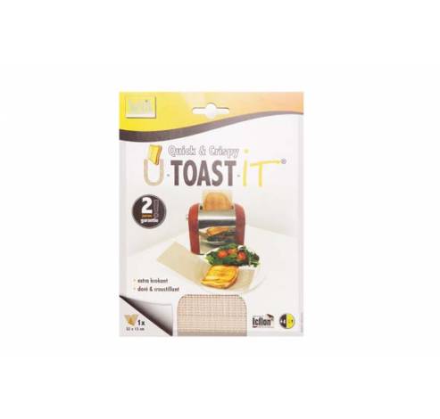 Quick-crispy U-toast-it S2 Bruin 32x13cm  Cosy & Trendy