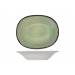 Fez Green Diep Bord Ovaal 17.5x21.5cm  