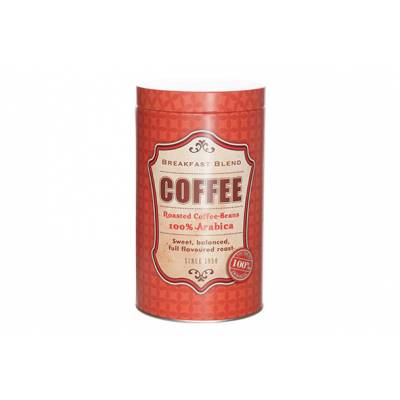 Retro Voorraaddoos Coffee D11xh19cm   Cosy & Trendy