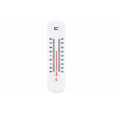 Thermometre Metal 5xh19cm Blanc  