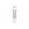 Thermometer Metal 5xh19cm Wit  