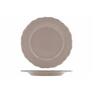 Juliet Taupe Plat Bord Blinkend D28cm 