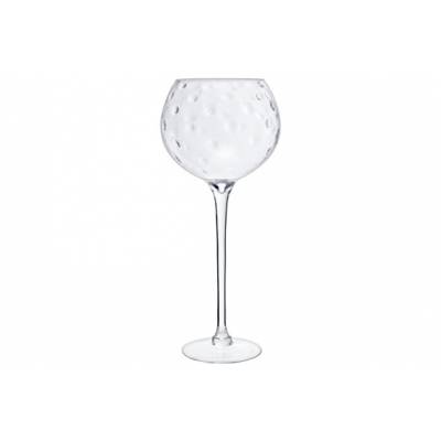 Wijnglas D17.7-18.2-h57.5cm Transparant Met Lange Voet  Cosy & Trendy