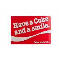 Cosy & Trendy PLACEMAT PP COKE AND SMILE ROOD 43X30CM 
