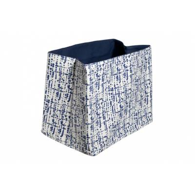 Mand Magic Fabric Wit-blauw 50x36x35cm Opvouwbaar  Cosy & Trendy
