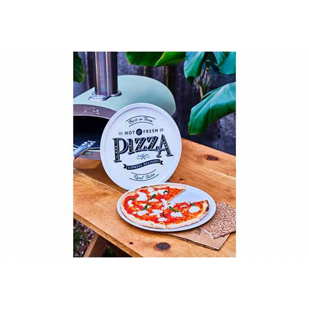 Cosy & Trendy Platte borden Pizzabord D30cm Hot- Fresh Pizza